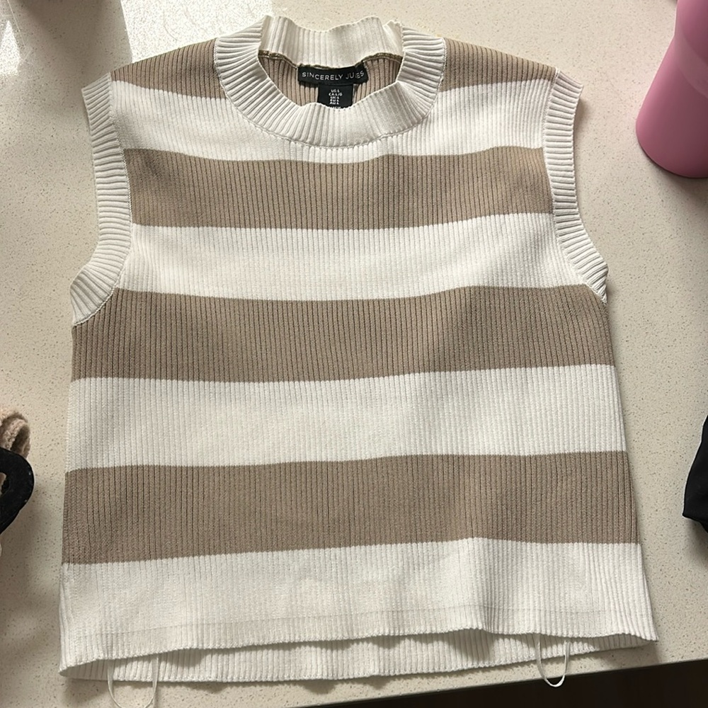 Knit tank